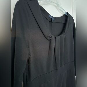 LandsEnd black jersey dress, size M (10-12), great condition